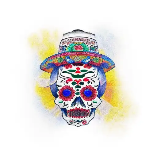 Mexican Calavera Chinese Endure