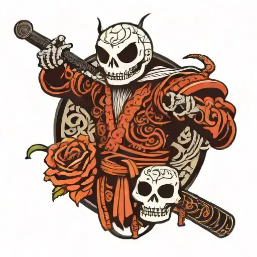 Jack Skellington Samurai