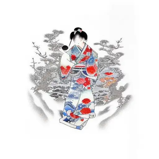 Beautiful Geisha Work