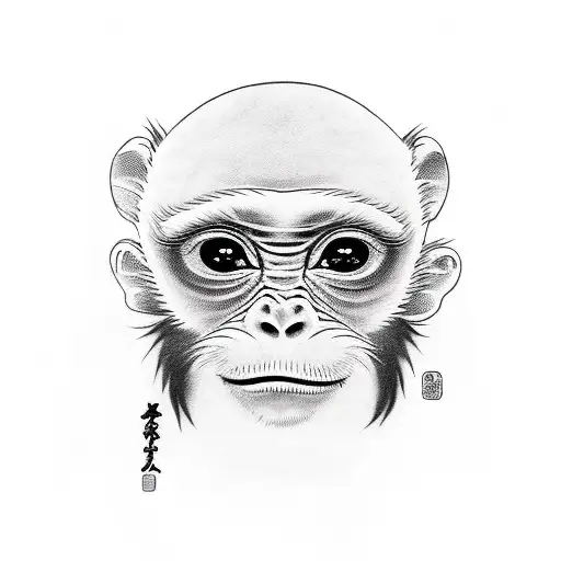 Cute Baby Girl Monkey