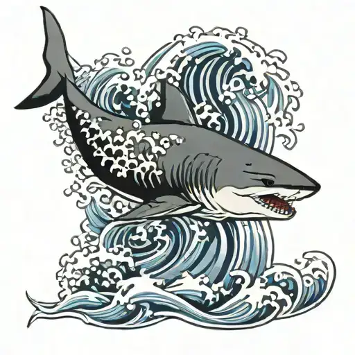 Waves Shark