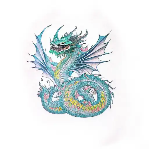 Tribal Dragon Fairy Ethereal