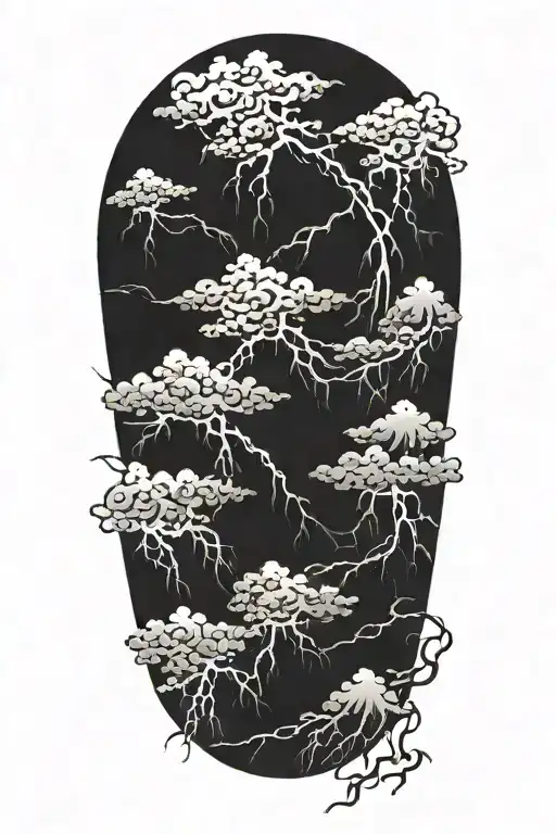 Lightning Storm Clouds