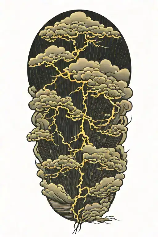 Lightning Storm Clouds