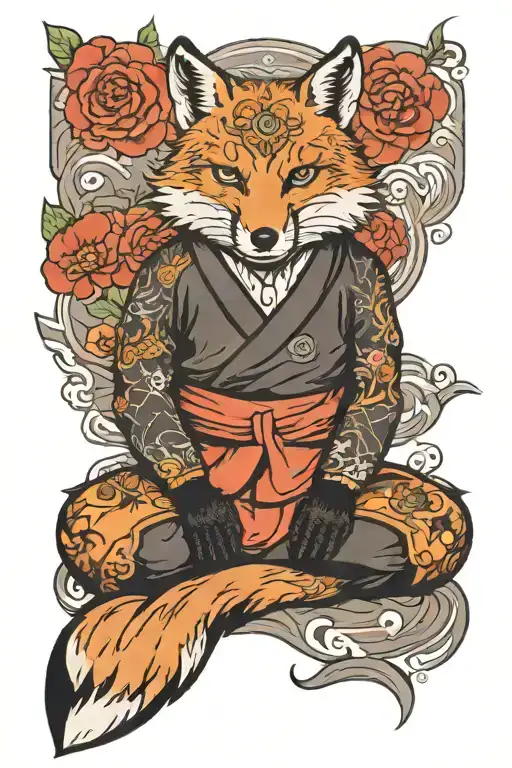 Fox Sitting