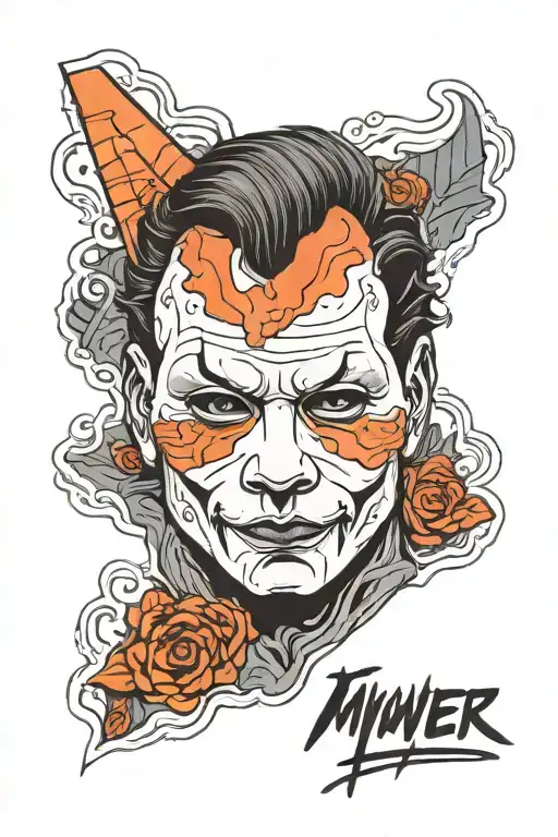 Michael Myers Upper Body Little Lines