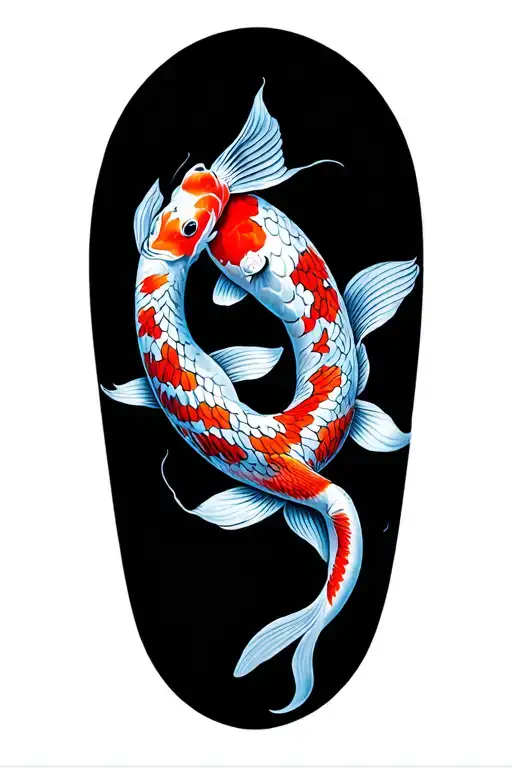 Koi Fish Transforming