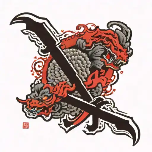 Brand Of Sacrifice Berserk With Kaizen Kanji Symbol