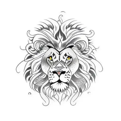 Half Lion Half Warior