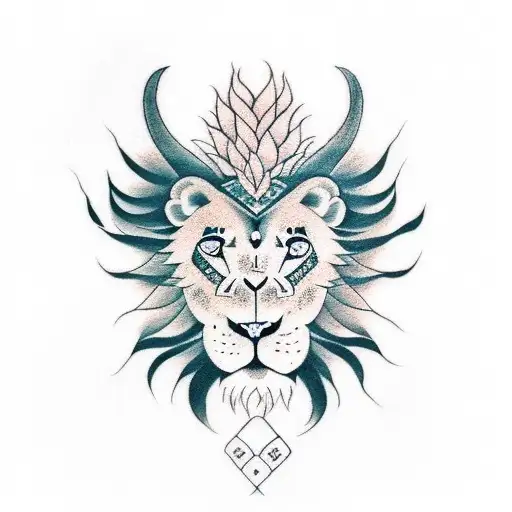 Half Lion And Half Goat