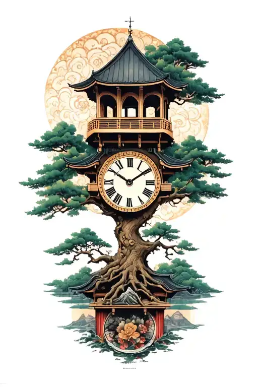 Tree Of Life Clock Tower