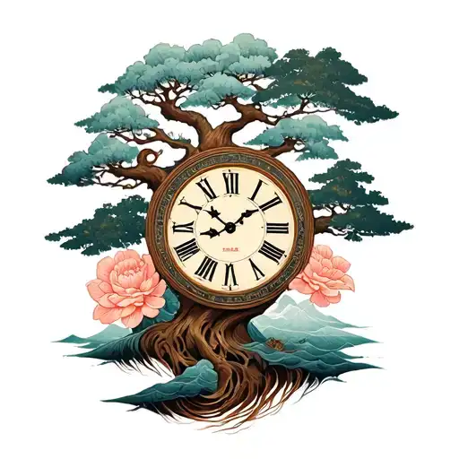 Tree Of Life Time Clock