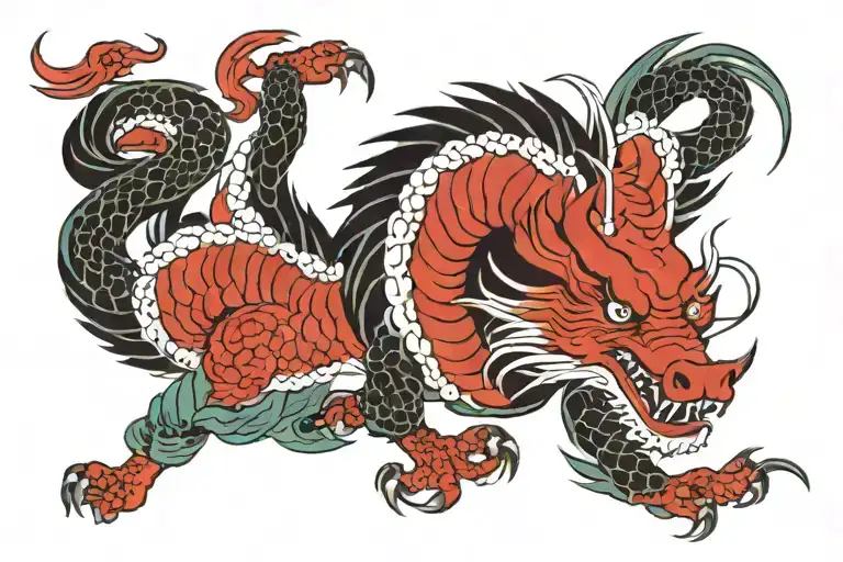 Dragon Style And Crane Style Martial Arts