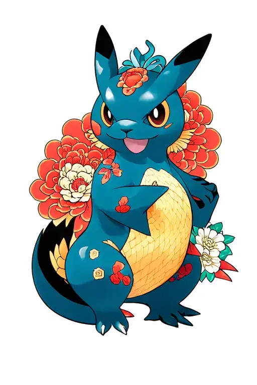 Traditional Japanese Pokemon