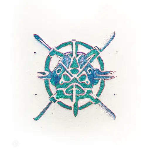 Minimal Fish Pedaling Bicycle Geometric