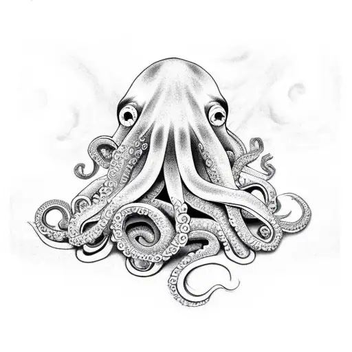 Octopus With Porcelain Skin