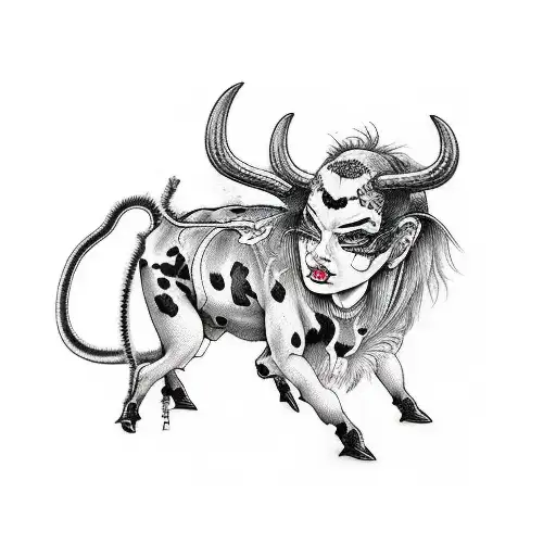 Succubus In Cow Costume