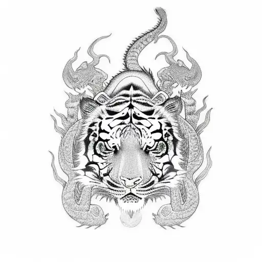 Tiger Bamboo Dragon