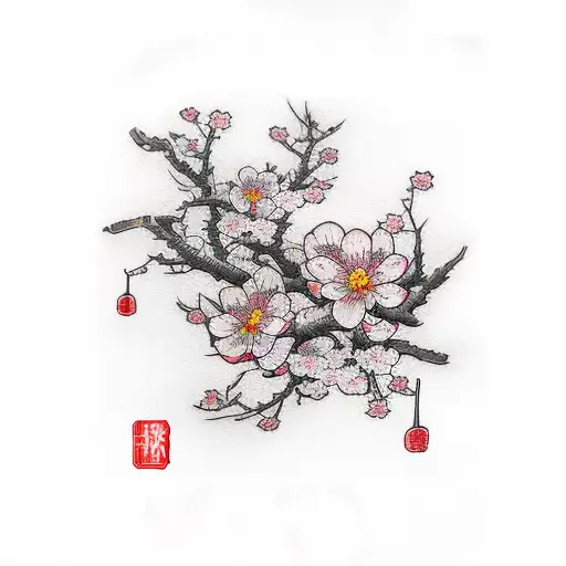 Cherry Blossom Thigh Male