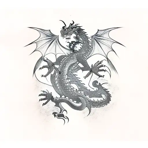 Dragon From The Beginning After The End