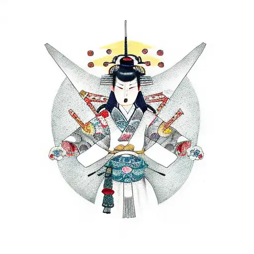 Female Samurai Moon