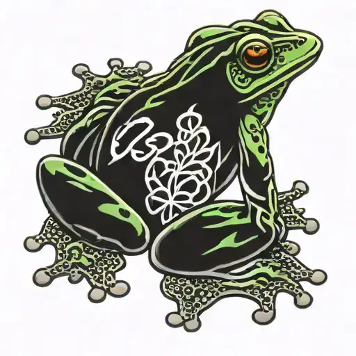 Frog Coins Symbolizing Financial Success
