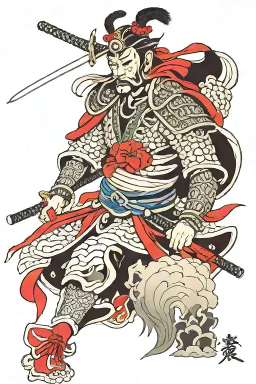 Japanese Samurai Warrior
