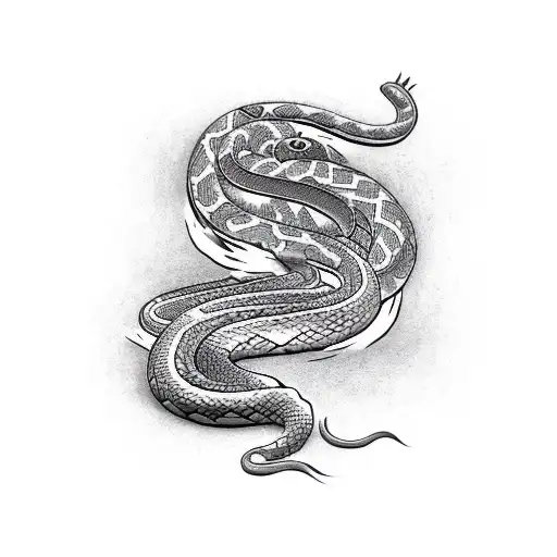 Snake In Rubber Boots