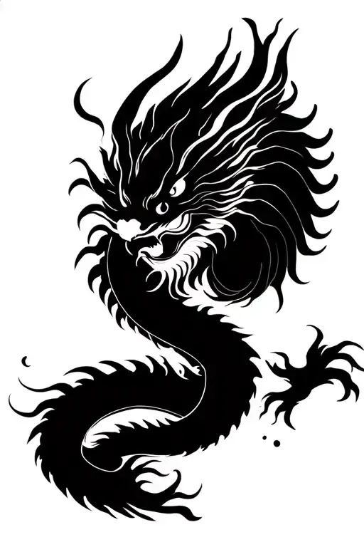 Water Chinese Dragon