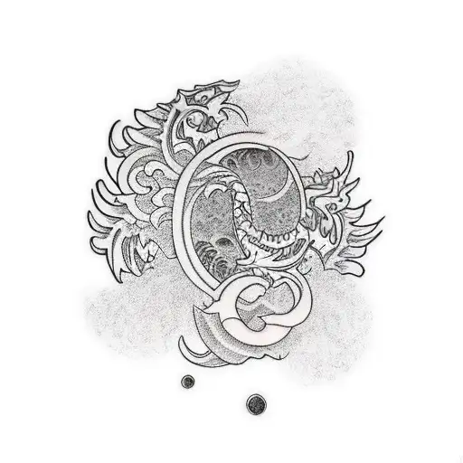 Sleeve Tattoo Symbolizing Perseverance And Strength