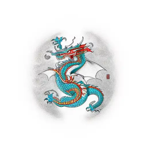 Dragon Killed With Katana