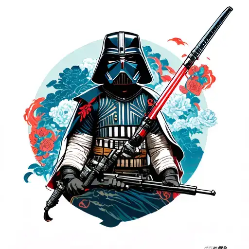 On The Chest Of The Battle Of Star Wars