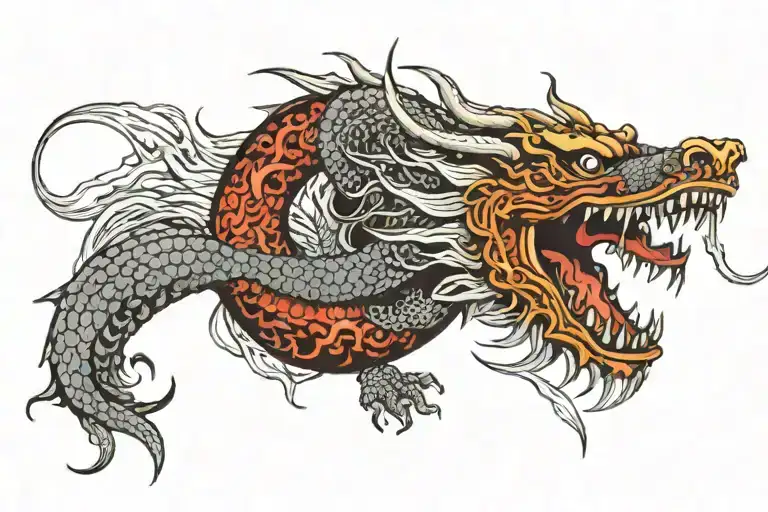 Dragon Breathing Fire