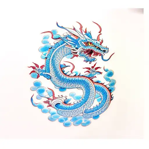 Light Blue Dragon