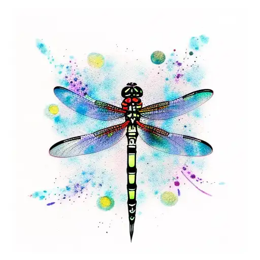 Dragonfly Watercolor