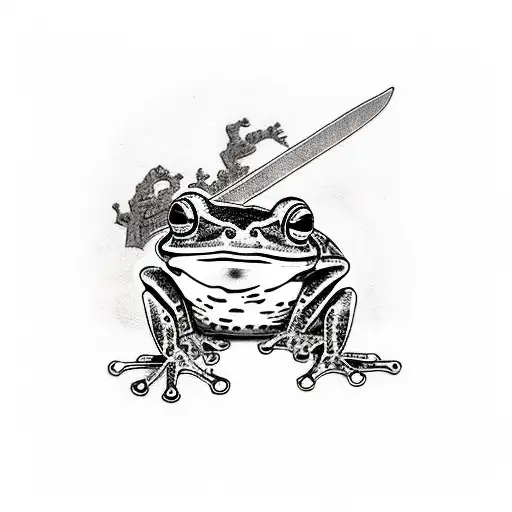 Frog With A Sword