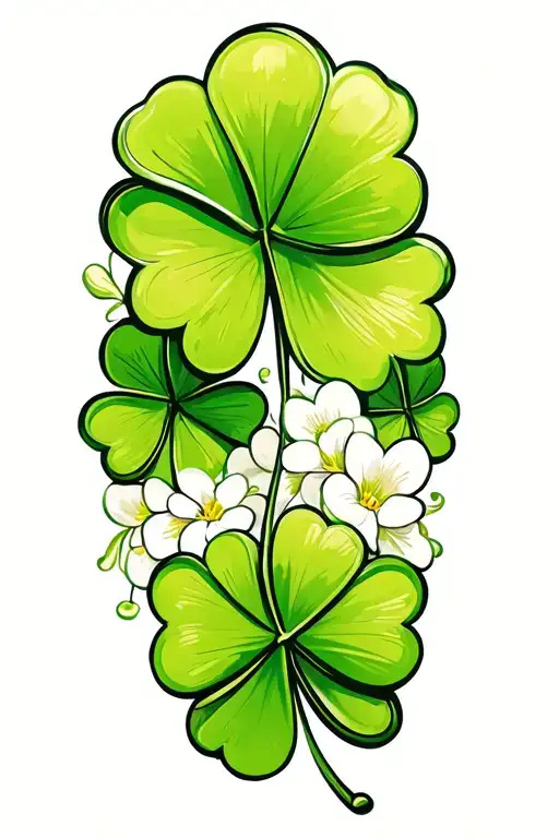Shamrock Cartoon Fun