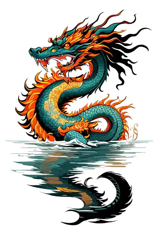 Grujas Temples Dragones Water