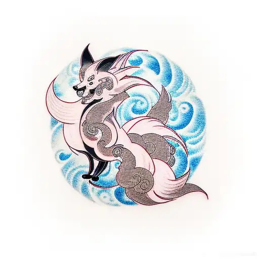 Okami Ninetails Fox