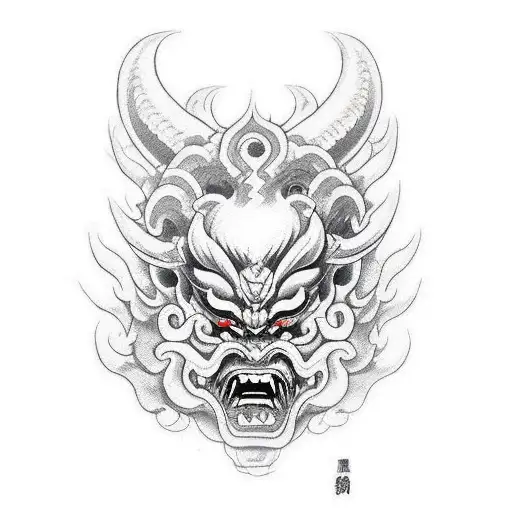 Oni Mask Femmale Demon