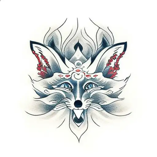 Kitsune Fox Nine-tails