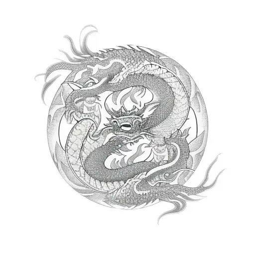 Dragon Yinyang