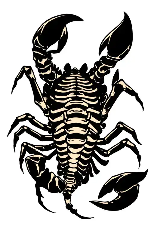 Scorpio Skeleton