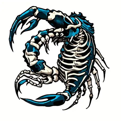 Scorpio Skeleton