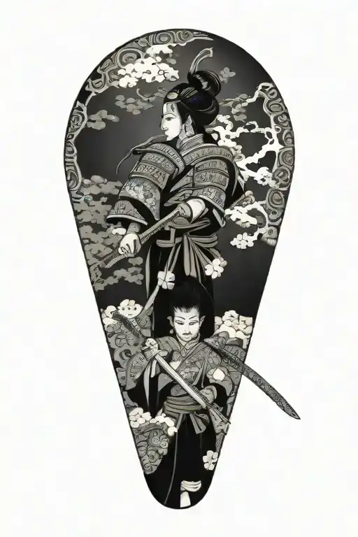 Woman Samurai Warrior