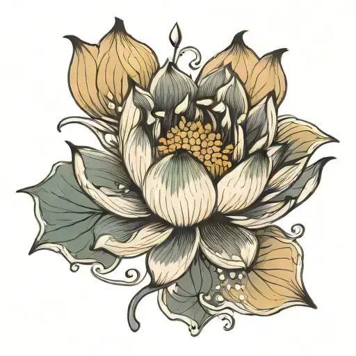 Lotus Flower Blooming