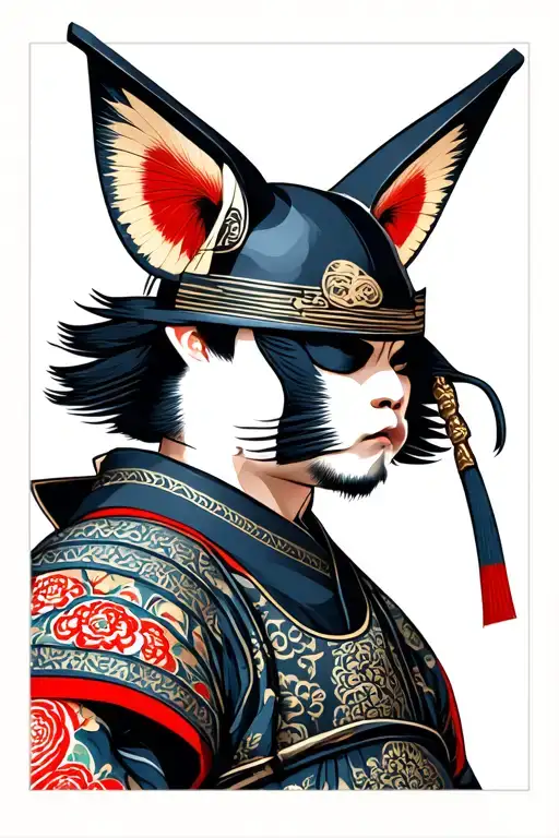 Japanese Realistic Samurai Edo In
