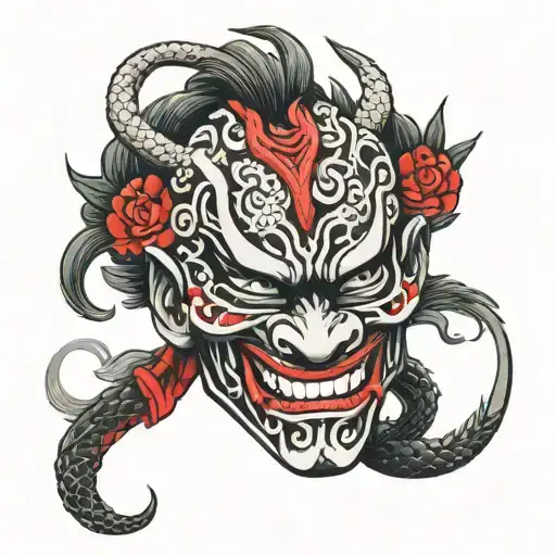 Dragon Samurai Mask