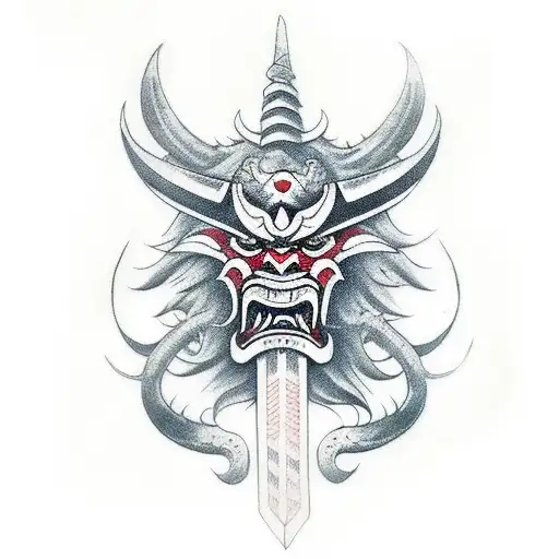 Oni Mask Sword