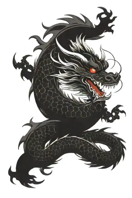 Dragon Japanese Style Sleeve